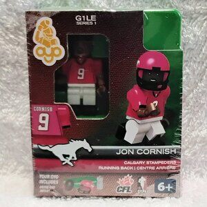 3/$25 Sealed 2014 CFL Jon Cornish Mini Figure G1LE Series 1 by OYO Sports!!